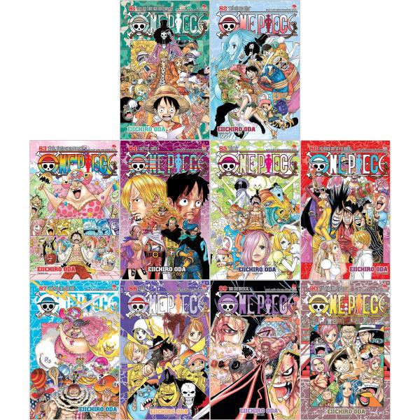 combo manga - one piece: tập 81 - 90 (bộ 10 tập)