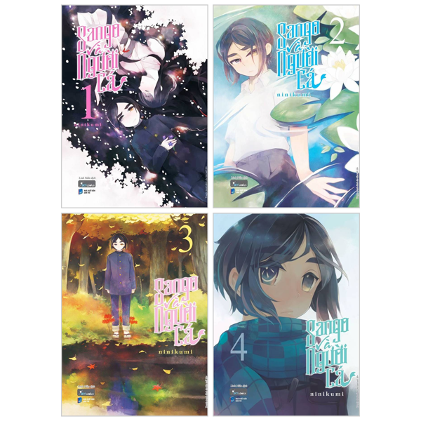 combo manga - sango và người cá: tập 1 - 4 (bộ 4 tập)