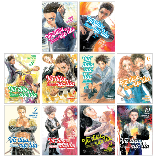 combo manga - vũ điệu rực lửa - welcome to the ballroom: tập 1 - 10 (bộ 10 tập)