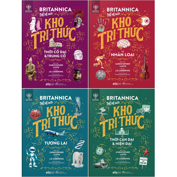 combo sách britannica thế hệ mới (bộ 4 cuốn)