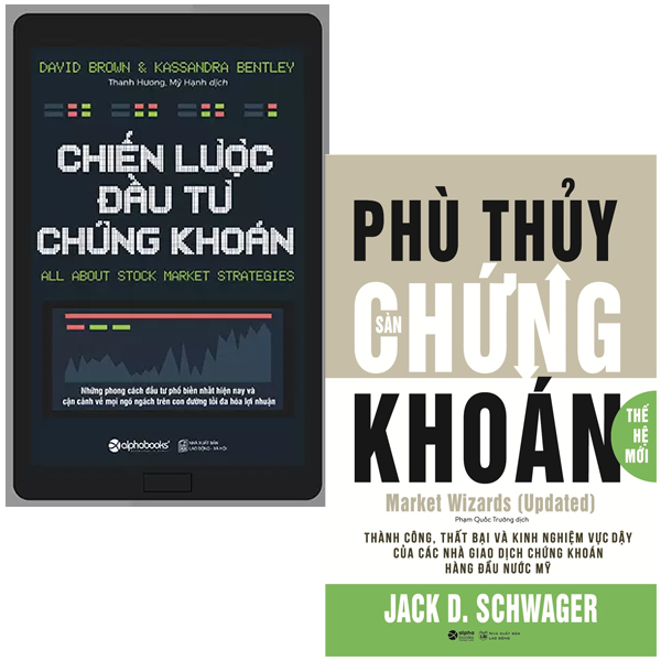 combo sách chiến lược đầu tư chứng khoán + phù thủy sàn chứng khoán thế hệ mới (bộ 2 cuốn)