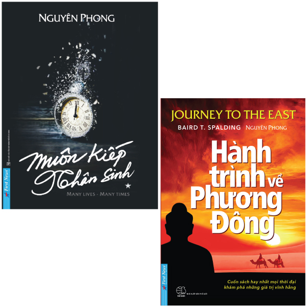 combo sách muôn kiếp nhân sinh - many times, many lives + hành trình về phương đông (bộ 2 cuốn)