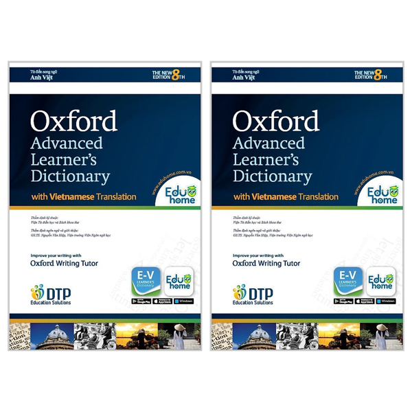 combo sách oxford advanced learner's dictionary with vietnamese translation - bìa mềm + bìa cứng (bộ 2 cuốn)