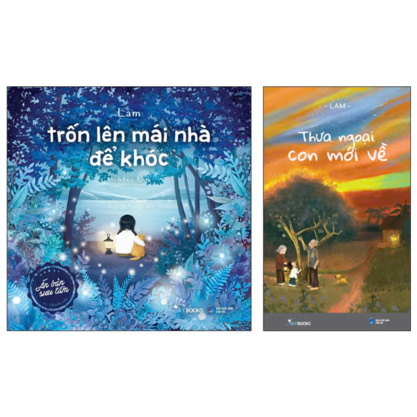 Combo Sách Thưa Ngoại Con Mới Về + Trốn Lên Mái Nhà Để Khóc - Ấn Bản Sưu Tầm (Bộ 2 Cuốn)