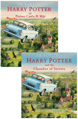 combo song ngữ harry potter and the chamber of secrets - harry potter và phòng chứa bí mật (bản màu)