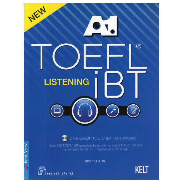 combo toefl ibt - listenning a1 (sách kèm cd)