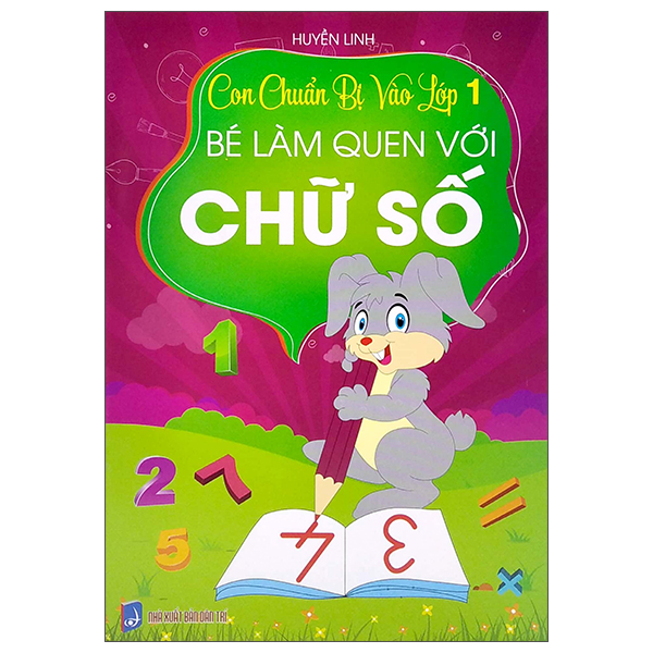 con chuẩn bị vào lớp 1 - bé làm quen với chữ số