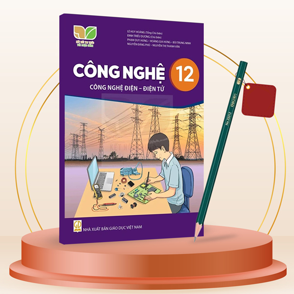 Công Nghệ 12 - Công Nghệ Điện - Điện Tử (Kết Nối) (Chuẩn) - Kèm Bút Chì 2B Deli 33312-2B