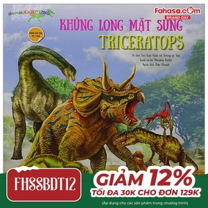 công viên khủng long - khủng long mặt sừng triceratops