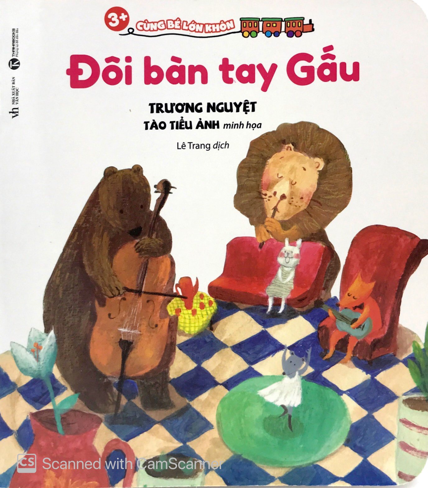 cùng bé lớn khôn - đôi bàn tay gấu