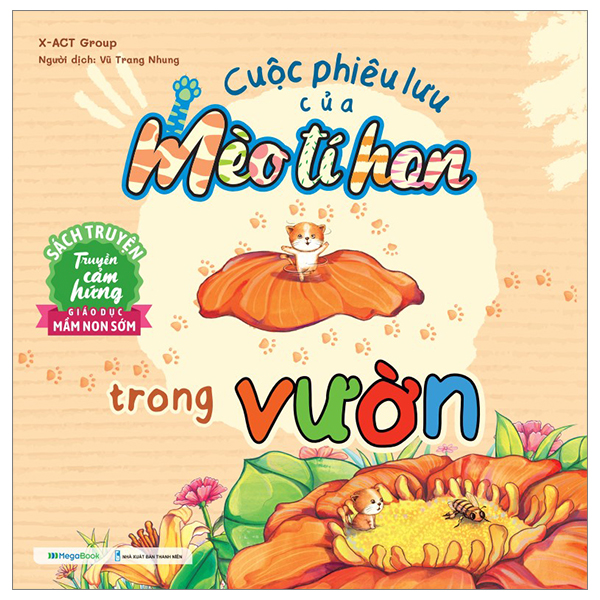 cuộc phiêu lưu của mèo tí hon - trong vườn