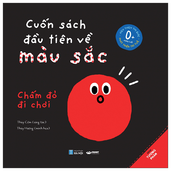 cuốn sách đầu tiên về màu sắc - chấm đỏ đi chơi