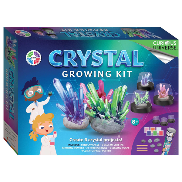 curious universe crystal growing kit