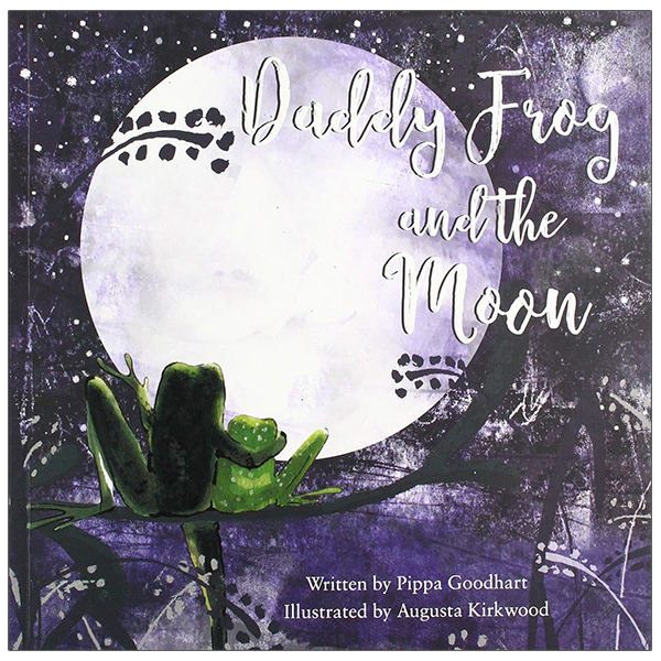 daddy frog and the moon