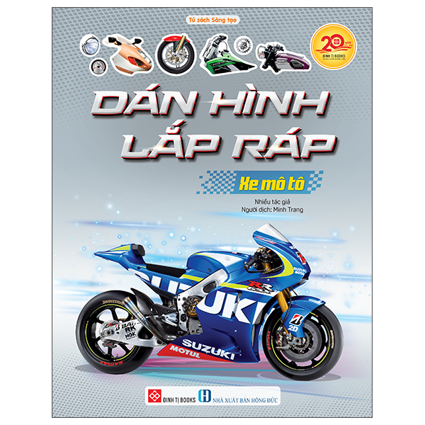 Dán Hình Lắp Ráp - Xe Mô Tô