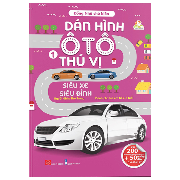 dán hình ô tô thú vị - siêu xe siêu đỉnh