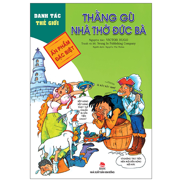 danh tác thế giới - thằng gù nhà thờ đức bà (tái bản 2022)