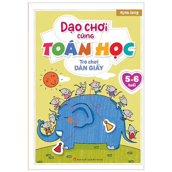 dạo chơi cùng toán học - trò chơi dán giấy (5-6 tuổi)