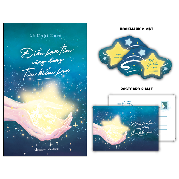 Dieu Ban Tim Cung Dang Tim Kiem Ban - Tang Kem Postcard 2 Mat +  Bookmark Be Hinh 2 Mat