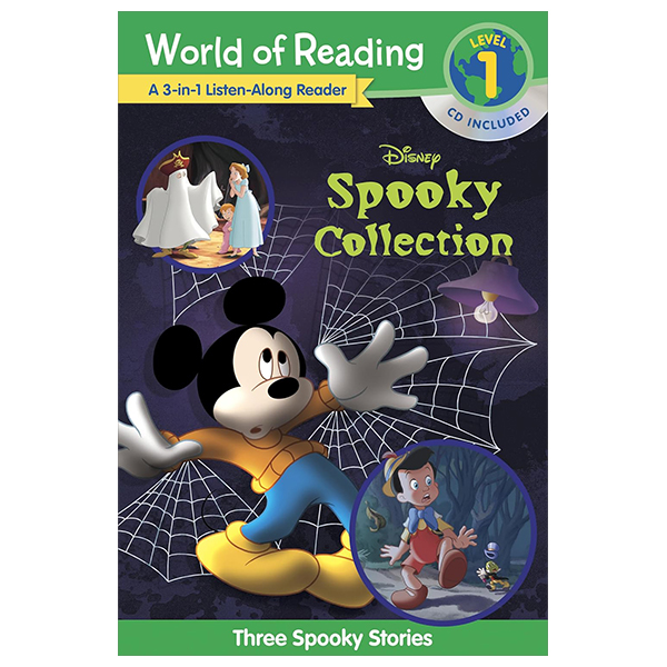 disney's spooky collection 3-in-1 listen-along reader-level 1 reader