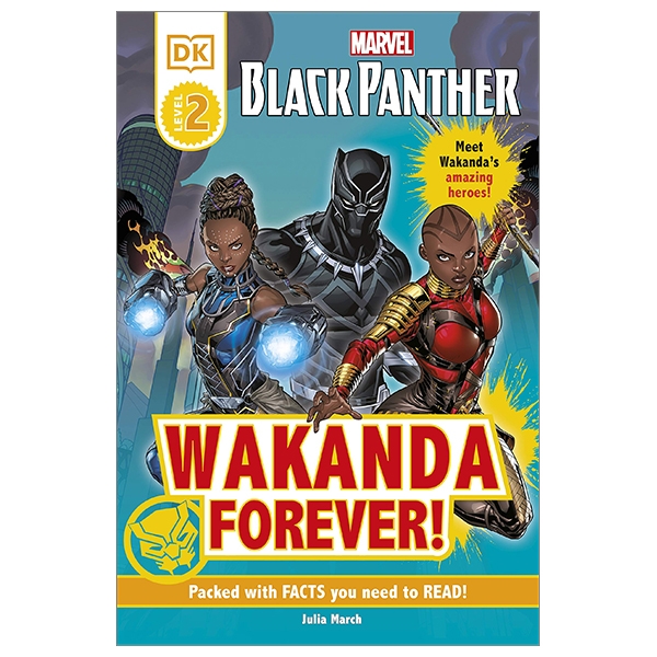 dk readers level 2: marvel black panther wakanda forever!