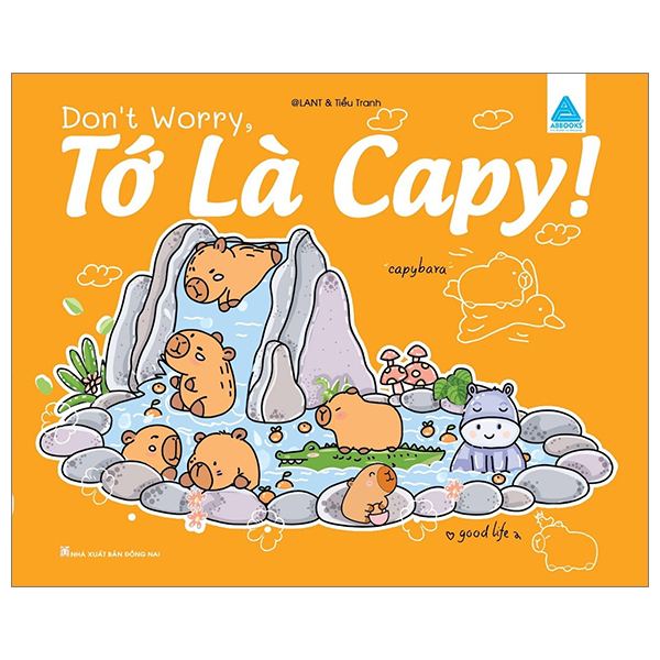 don't worry, tớ là capy! - cuốn sách tô màu tuyệt vời giúp bạn tìm thấy niềm vui đơn giản