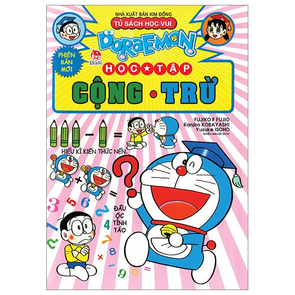 doraemon học tập - cộng trừ (tái bản 2024)