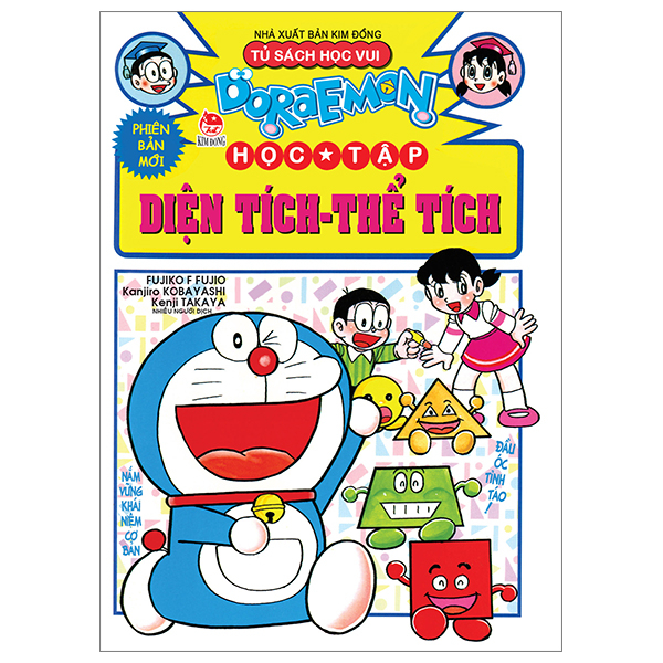 doraemon học tập - diện tích-thể tích (tái bản 2024)