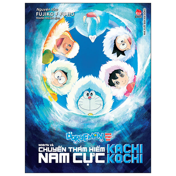 doraemon - movie story màu - nobita và chuyến thám hiểm nam cực kachi kochi