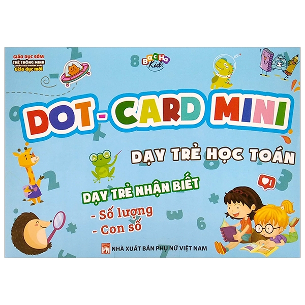 dot-card mini dạy trẻ học toán