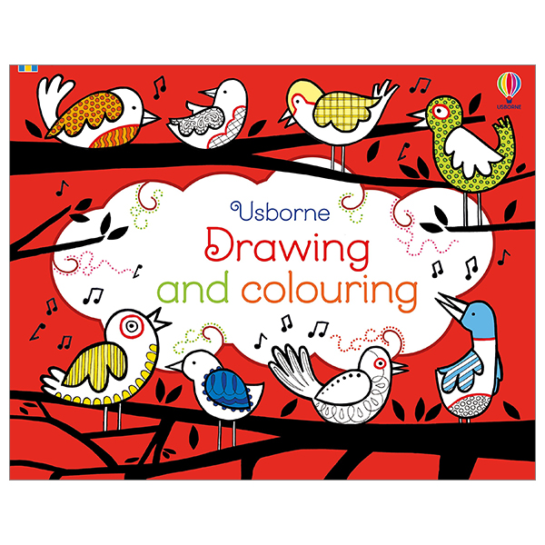 drawing and colouring pad