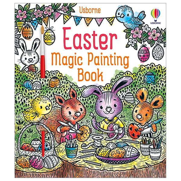 easter magic painting book