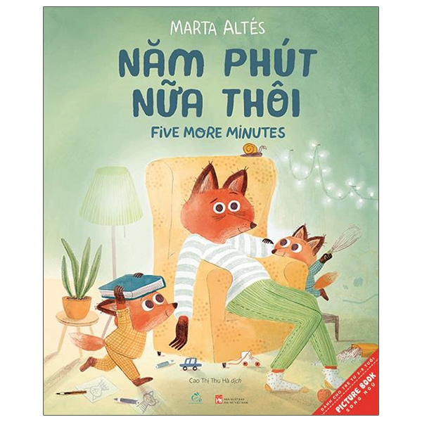 Ehon - Năm Phút Nữa Thôi - Tưởng Không Dài Mà Dài Không Tưởng (Từ 3 - 8 Tuổi)