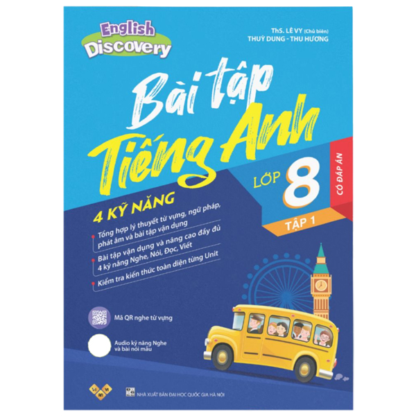 english discovery - bài tập tiếng anh 8 - tập 1 (có đáp án)