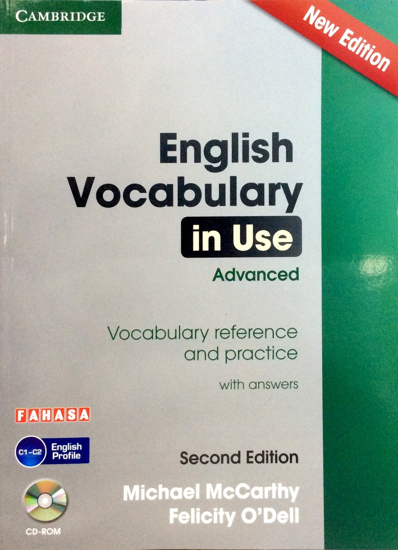 english vocabulary in use: advanced book fahasa reprint edition: vocabulary reference and practice (cd-rom)