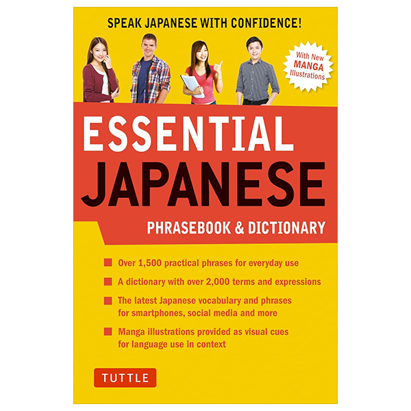 essential japanese phrasebook & dictionary - speak japanese with confidence