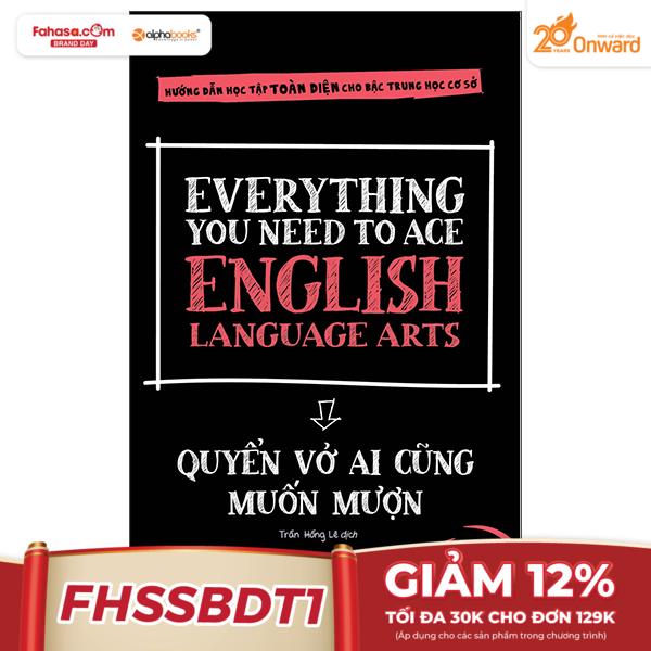 everything you need to ace english language arts - quyển vở ai cũng muốn mượn