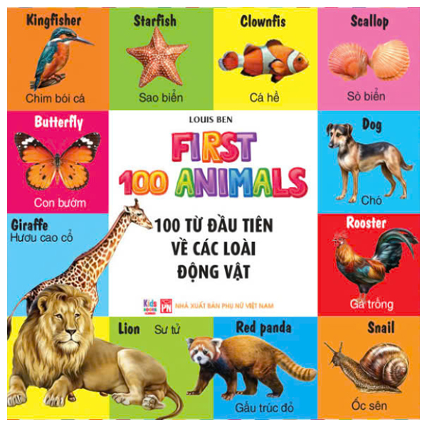 first 100 animals - 100 từ đầu tiên về các loại động vật