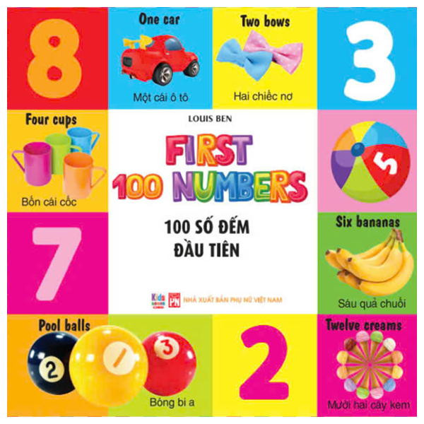 first 100 numbers - 100 số đếm đầu tiên