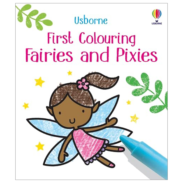 first colouring fairies and pixies