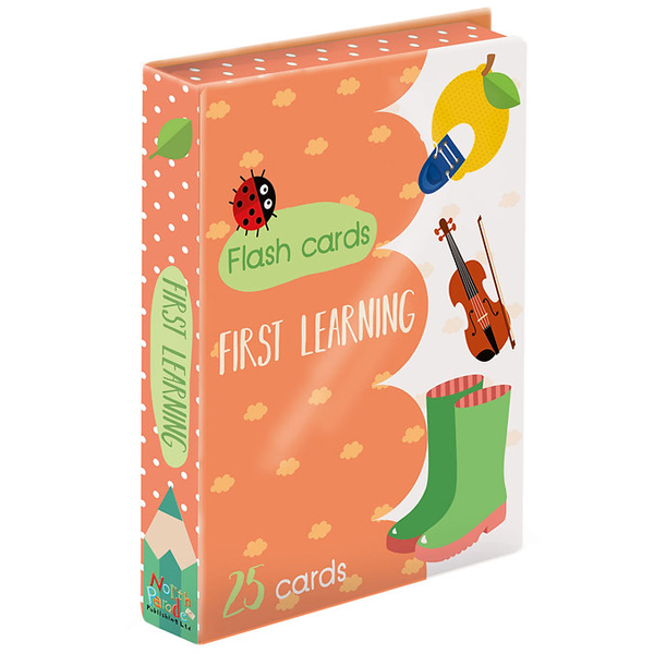 flash cards - first learning orange (25 cards)