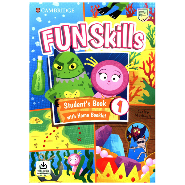 fun skills level 1 - student's book and home booklet with online activities