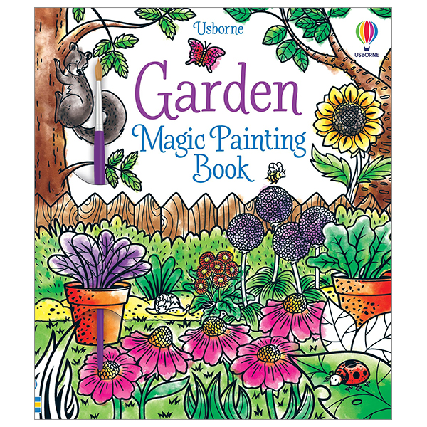 garden magic painting book