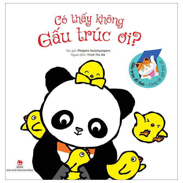 gấu trúc đi tìm - cùng lật giở thú vị - có thấy không gấu trúc ơi?