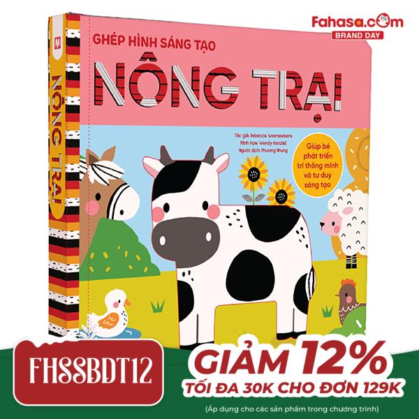 ghép hình sáng tạo - nông trại