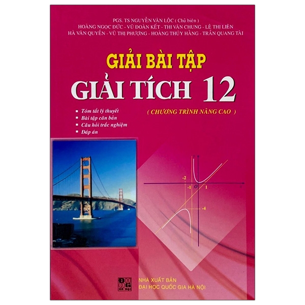 giải bài tập giải tích lớp 12 - chương trình nâng cao (tái bản)