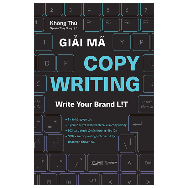 giải mã copywriting - write your brand lit