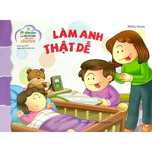 giáo dục các kỹ năng cần thiết cho trẻ - làm anh thật dễ