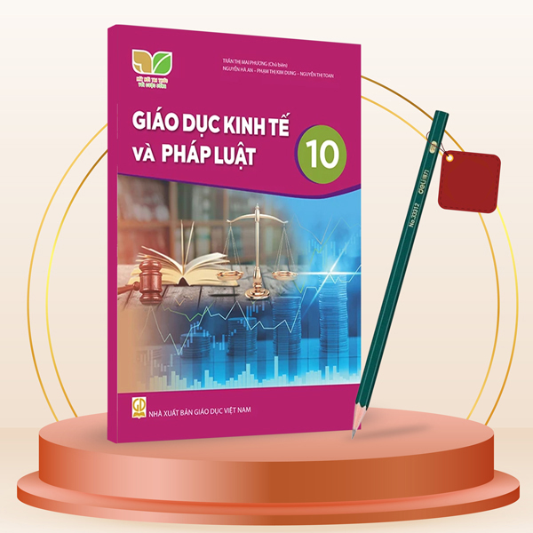 Giáo Dục Kinh Tế Và Pháp Luật 10 (Kết Nối) (Chuẩn) - Kèm Bút Chì 2B Deli 33312-2B