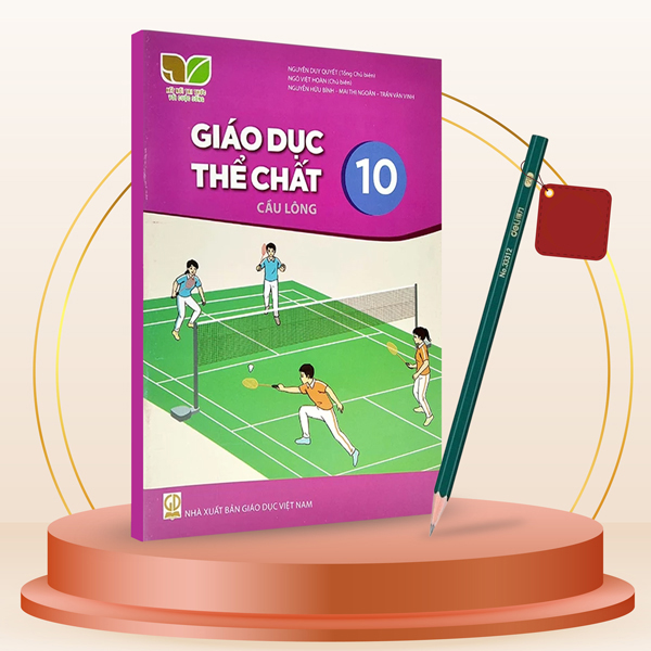 Giáo Dục Thể Chất 10 - Cầu Lông (Kết Nối) (Chuẩn) - Kèm Bút Chì 2B Deli 33312-2B
